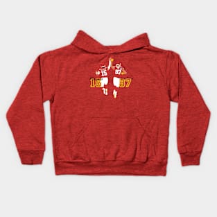 Patrick mahomes and Travis Kelce Kids Hoodie